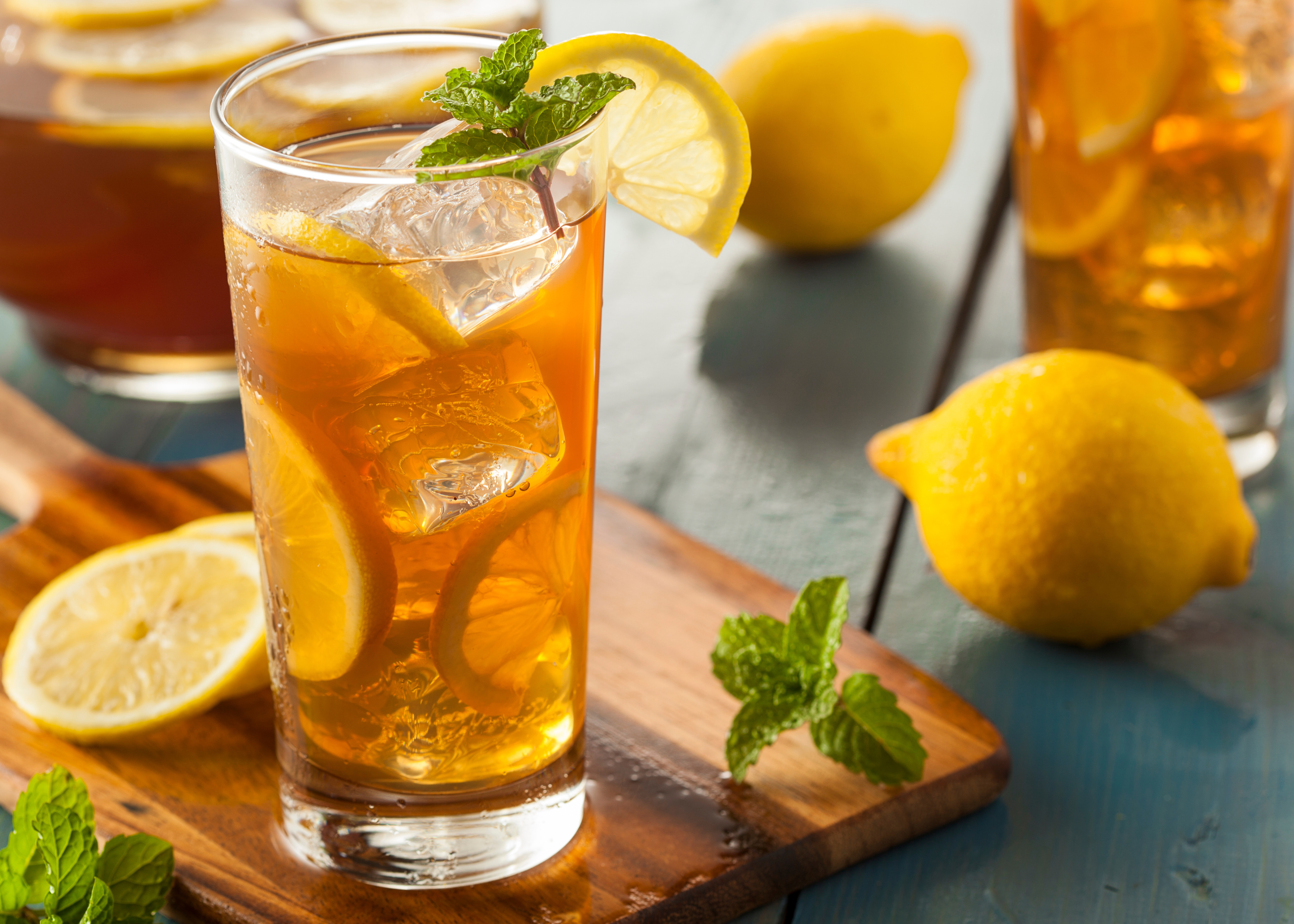 Golden Sunrise Turmeric Iced Tea
