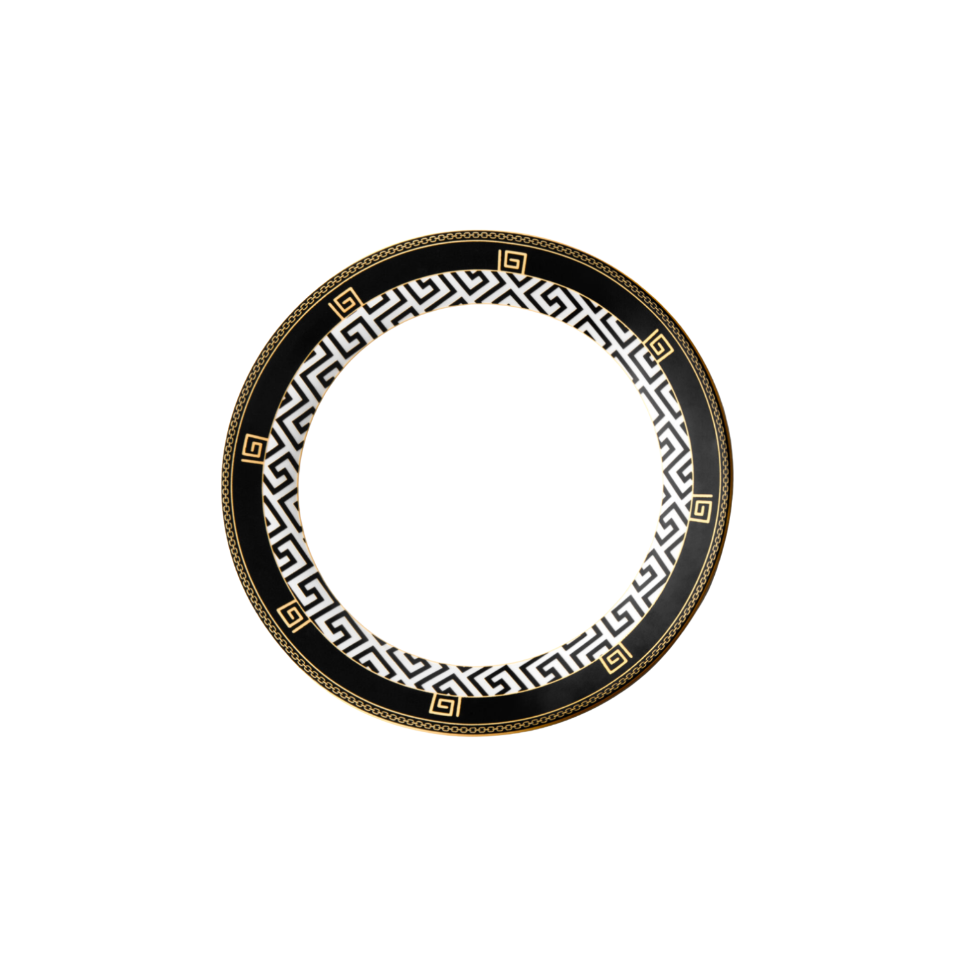 Black Elegance Dinner Plate | 10 inch | Set of 4