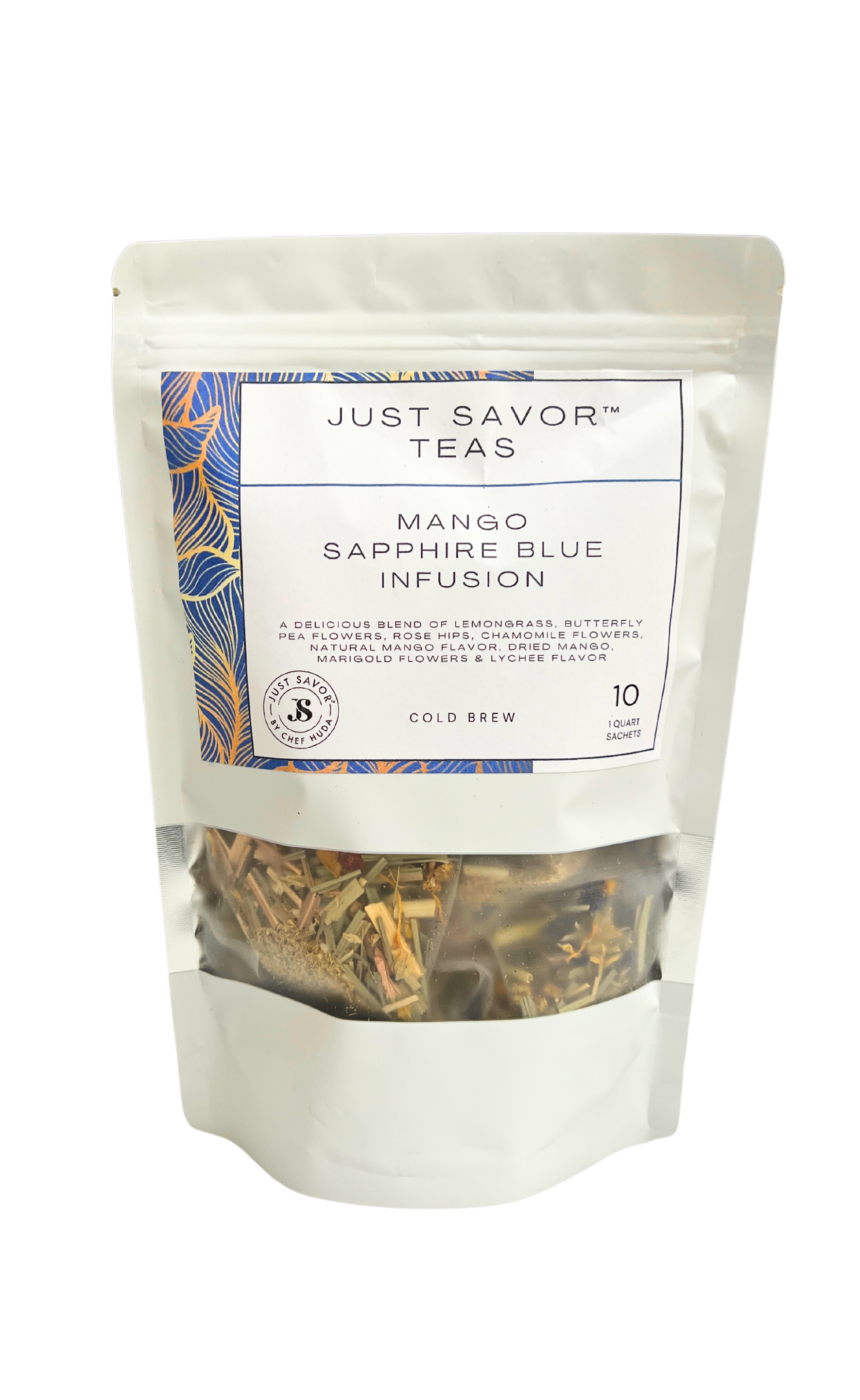 Mango Sapphire Blue Infusion Tea
